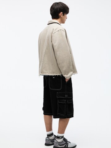 Pull&Bear Between-Season Jacket in Beige