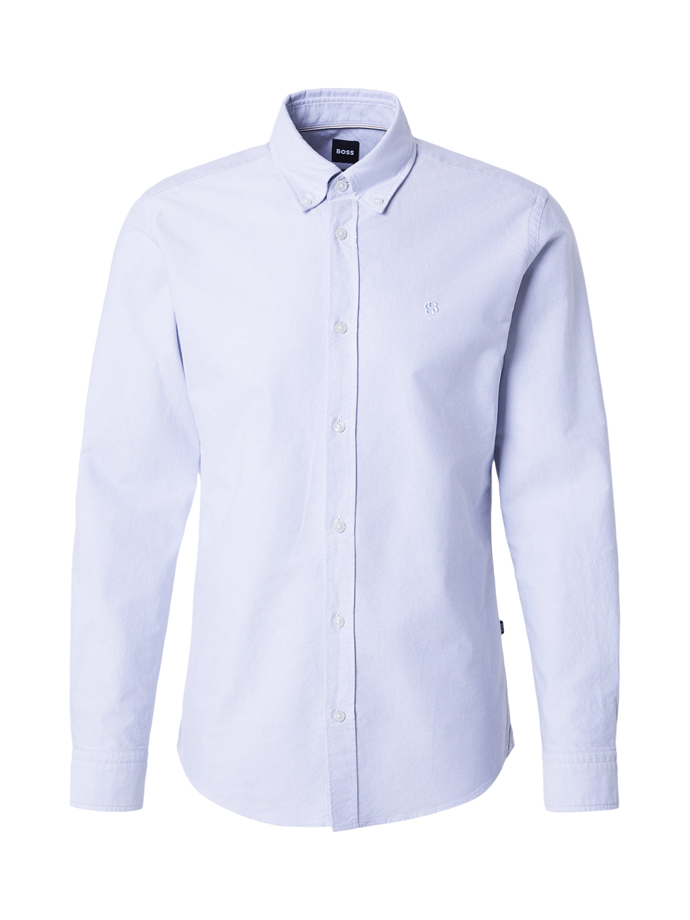 BOSS Slim Fit Hemd 'H-ROAN' in Lila: Vorderseite