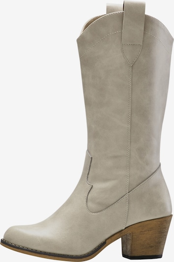 bonprix Bottes de cowboy en 36 en noisette, Vue avec produit