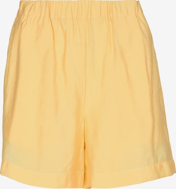 minimum Loose fit Trousers 'Acazia' in Yellow: front