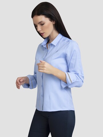 Sir Raymond Tailor Blouse 'Lolas' in Blauw