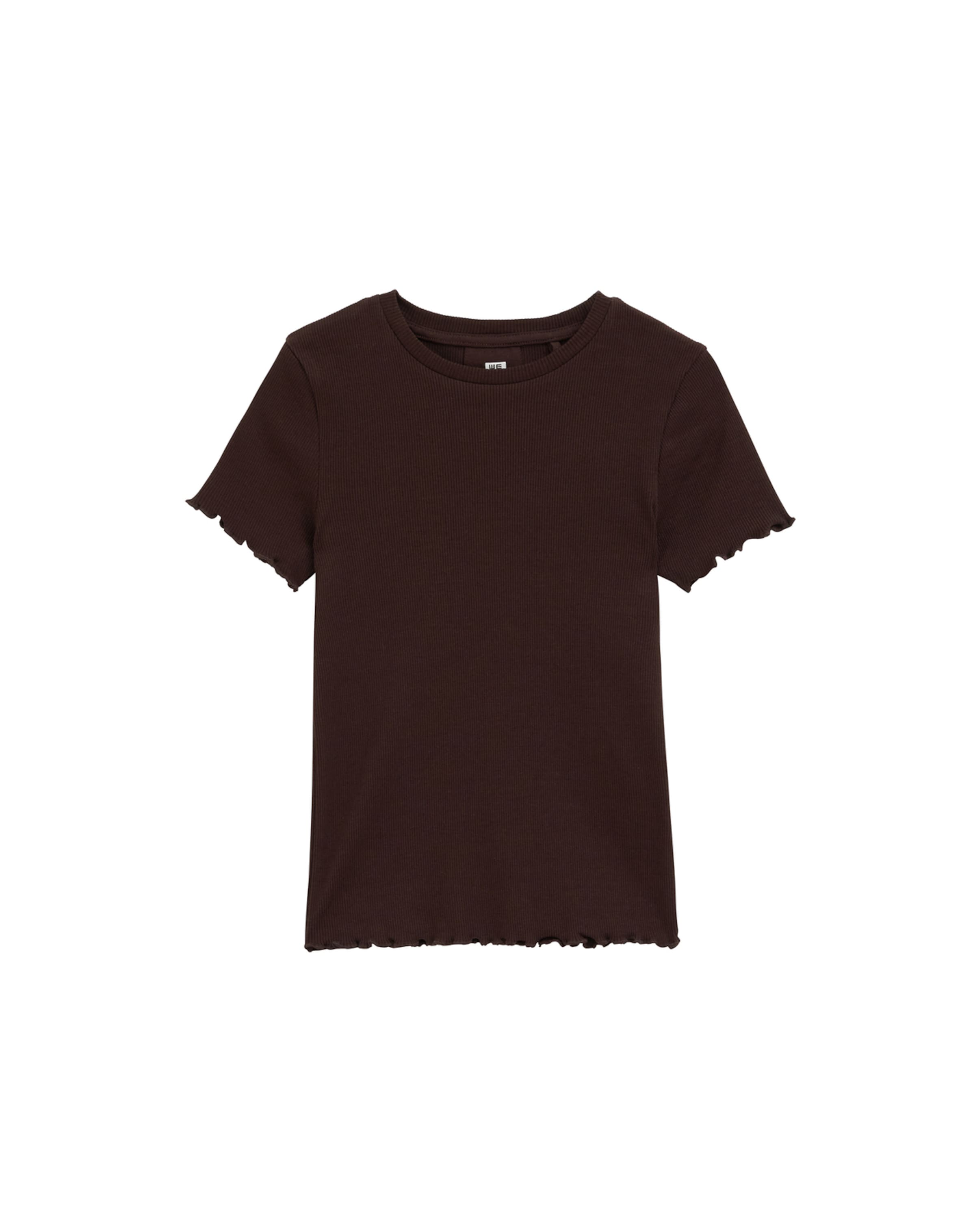 WE Fashion - Camisola em castanho: frente
