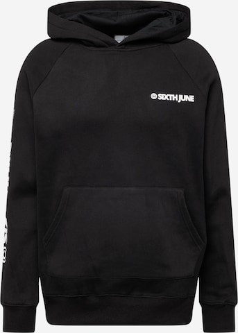 Sixth June Sweatshirt in Black: front