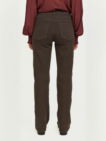 regular Jeans ' SREma ' di Soft Rebels in marrone: dietro