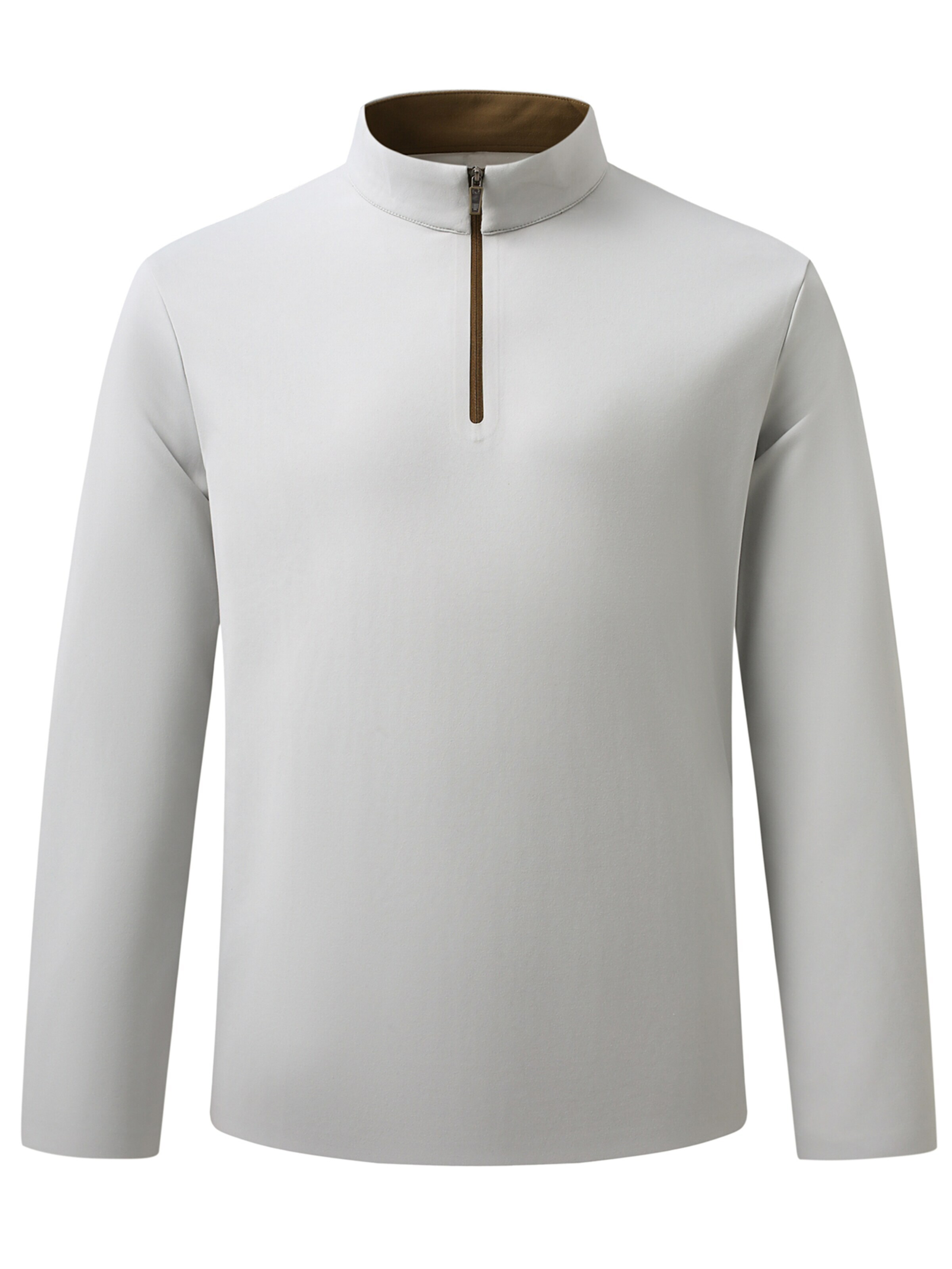 ALLTHEMEN Shirt 'Fluss'‌ in Grau: Vorderseite