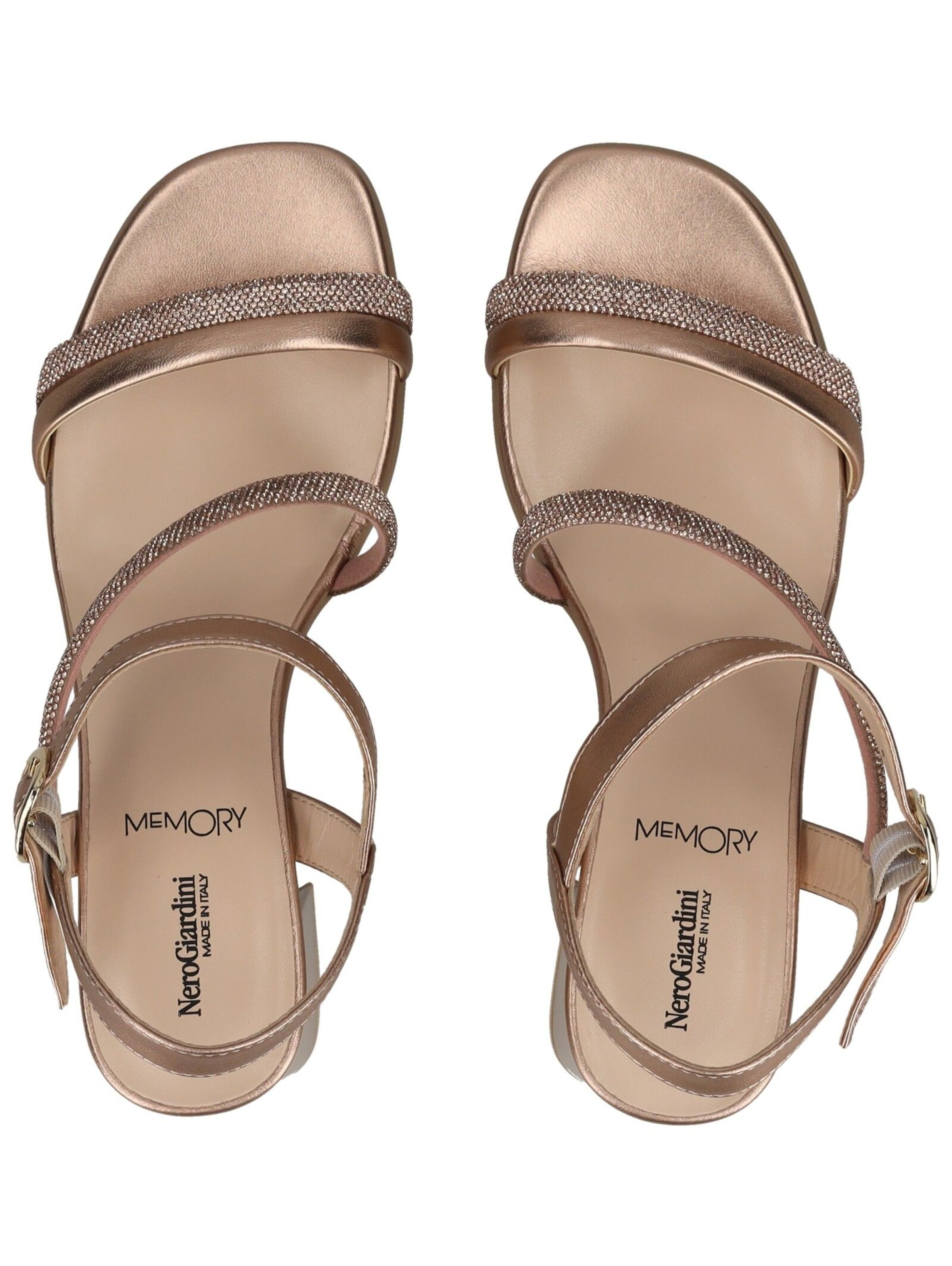 Sandales à lanières Nero Giardini en or