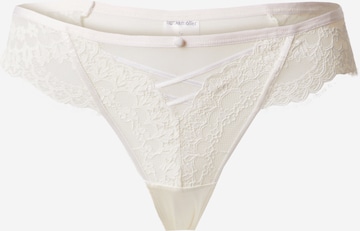 Hunkemöller String 'Daisy' in Wit: voorkant