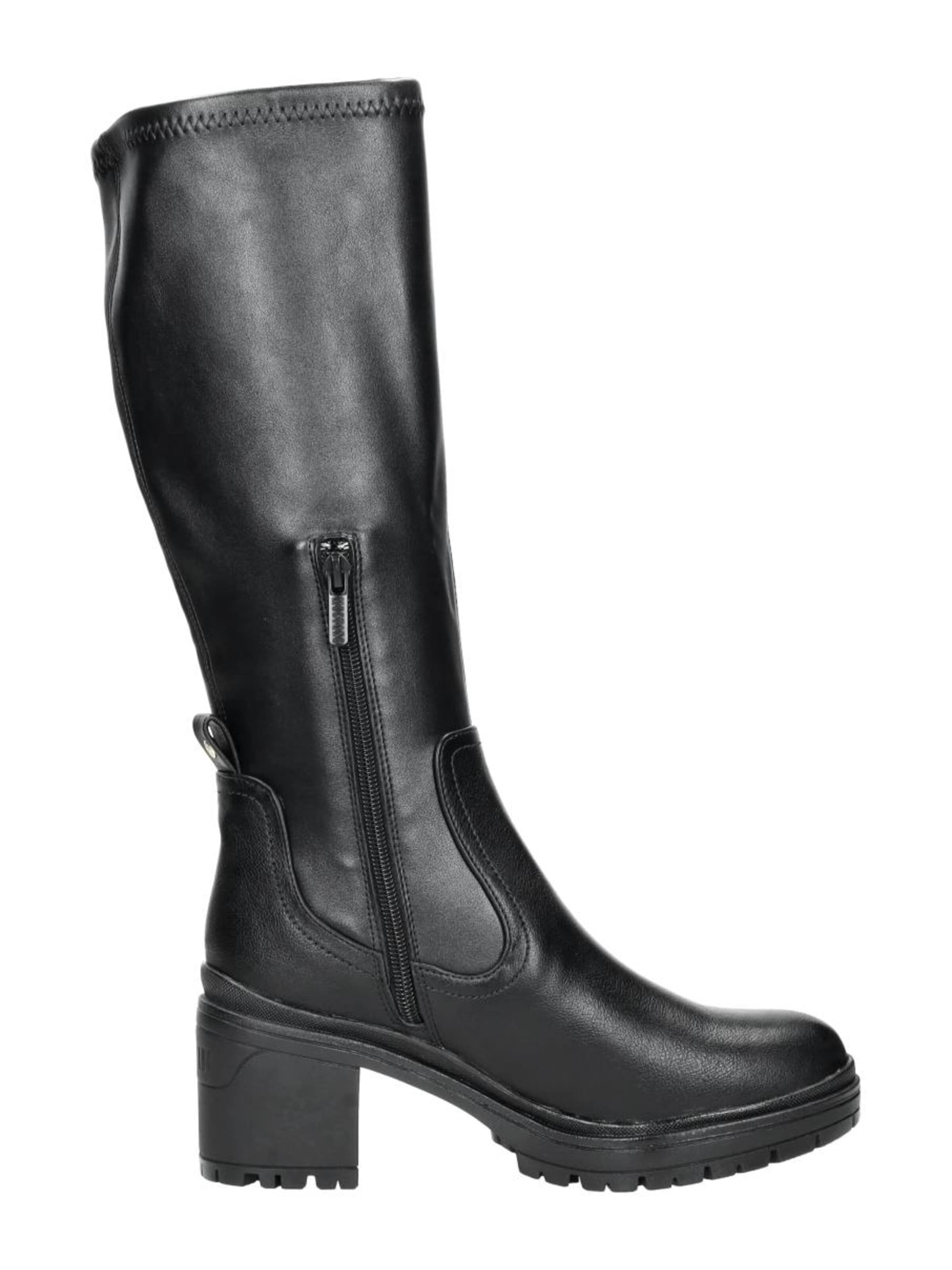 MUSTANG Boots 'Lange Laarzen' in Black