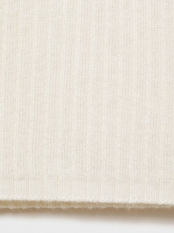 MANGO Tröja 'FLURRON' i beige