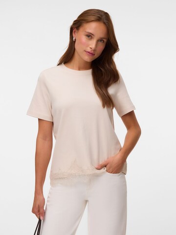 VERO MODA Shirt 'VMSARA' in Grey: front