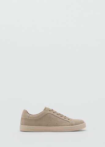 MANGO MAN Sneakers 'Metrosue' in Beige