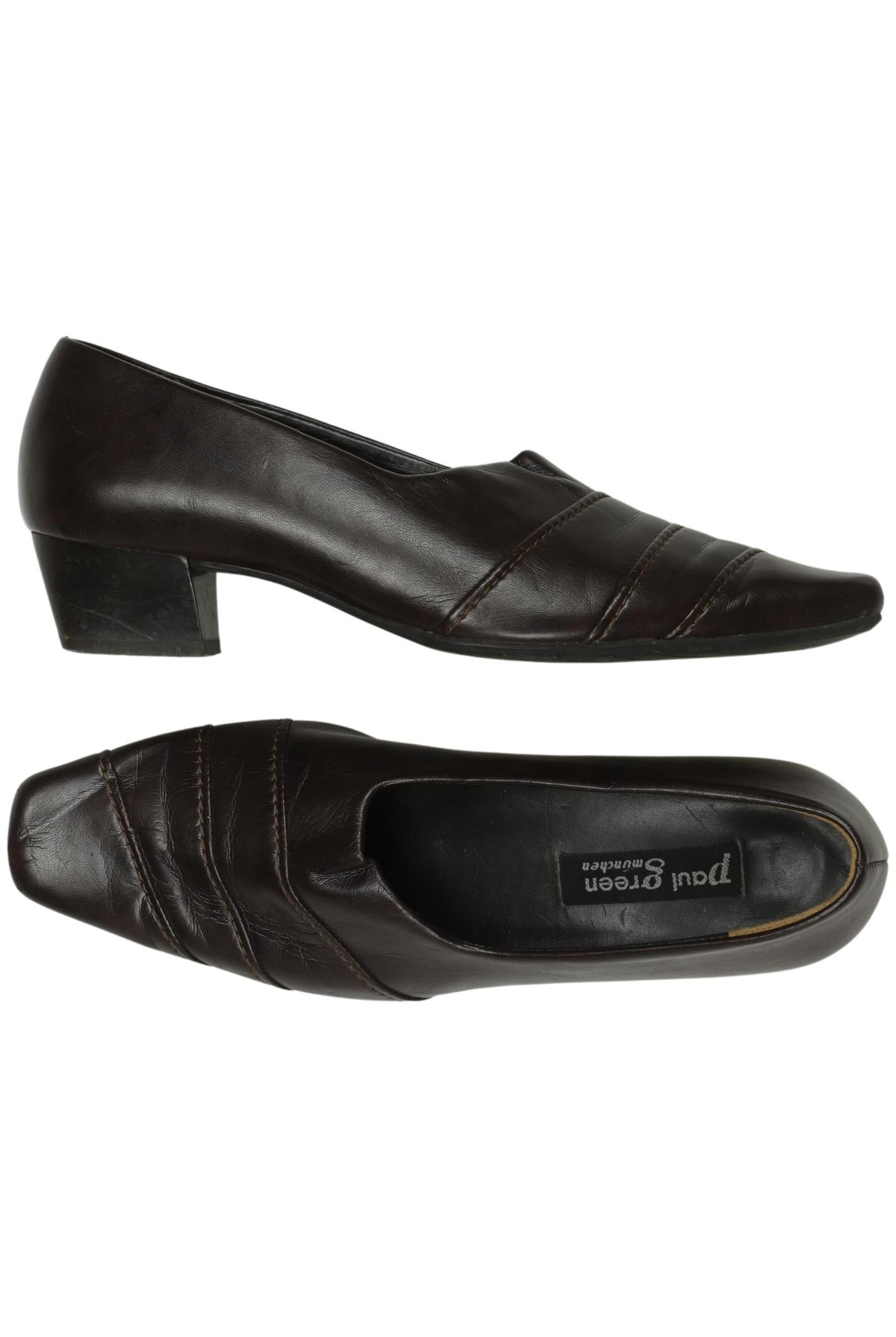 Paul Green Flats & Loafers in 36 in Brown: front