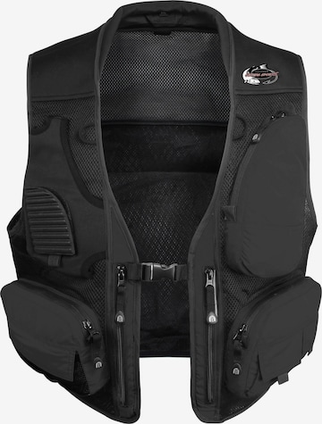 normani Sportweste 'Fisher' in Schwarz: Vorderseite