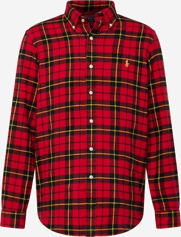 Polo Ralph Lauren Regular Fit Hemd in Rot: predná strana