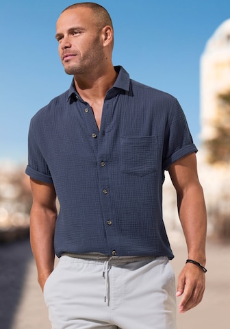Regular fit Camicia di BEACH TIME in blu