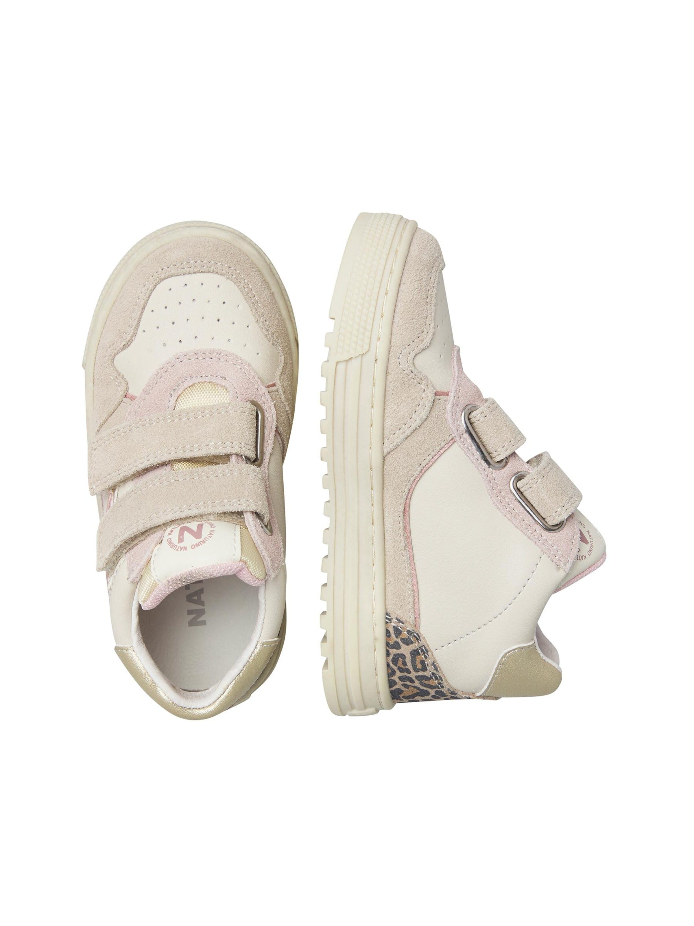 NATURINO Sneakers 'HESS HIGH 3 VL.' in Wit