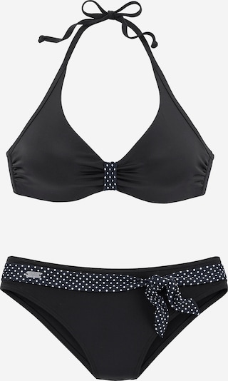BUFFALO Bikini u crna / bijela, Pregled proizvoda