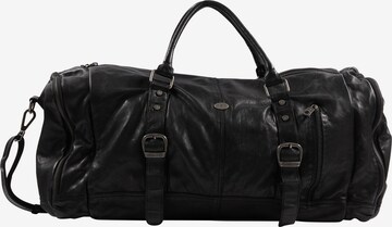 DreiMaster Vintage Weekender in Black: front