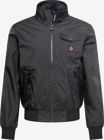 Refrigiwear Between-season jacket 'CAPTAIN' in Black: front