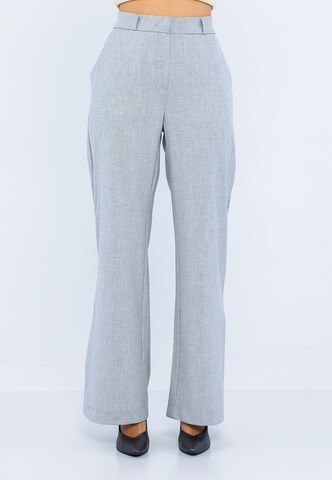 Wide leg Pantaloni 'Paola' di Giorgio di Mare in grigio: frontale