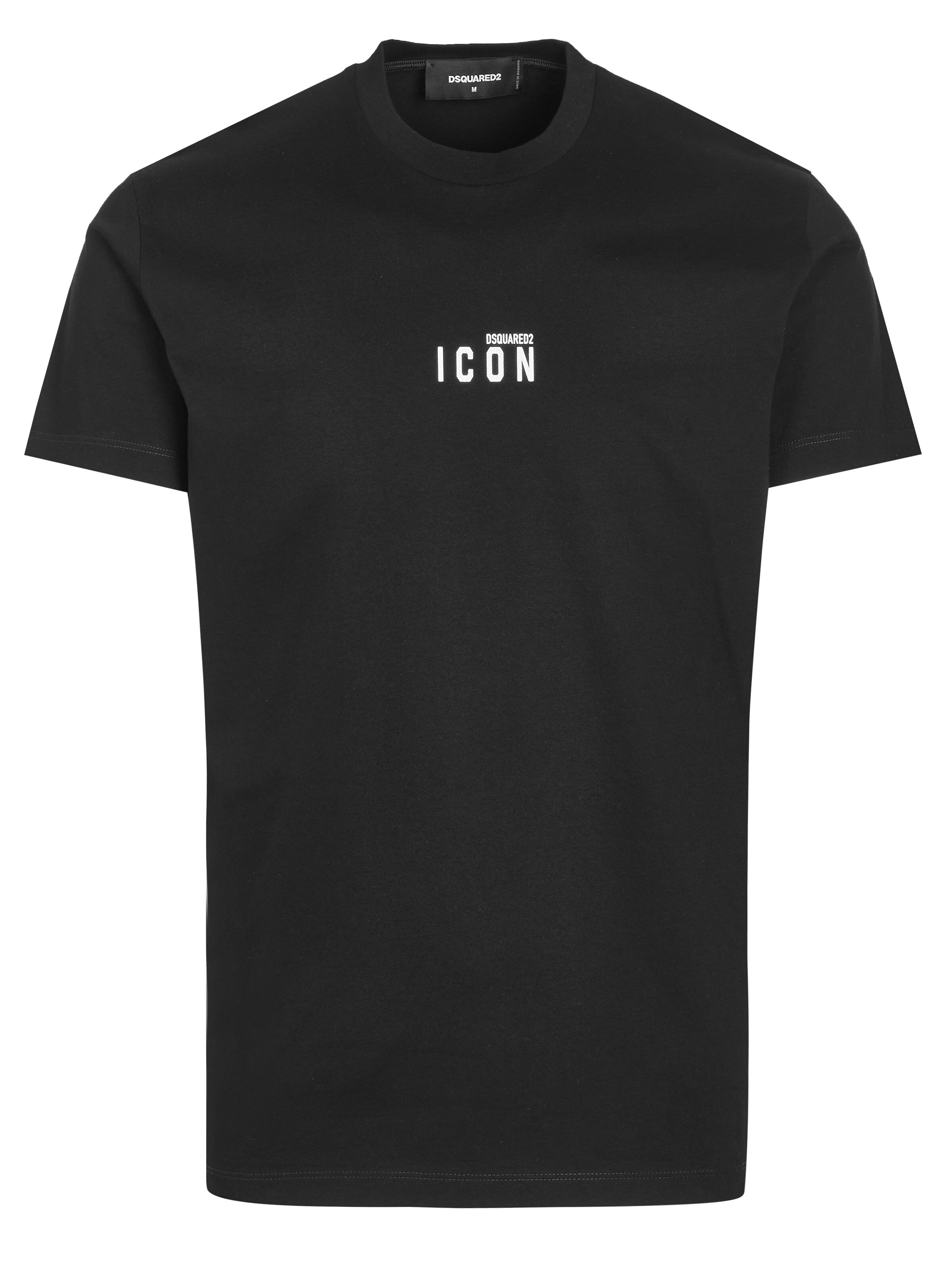 DS2 Sweatshirt 'Dsquared2 T-Shirt' in Black: front