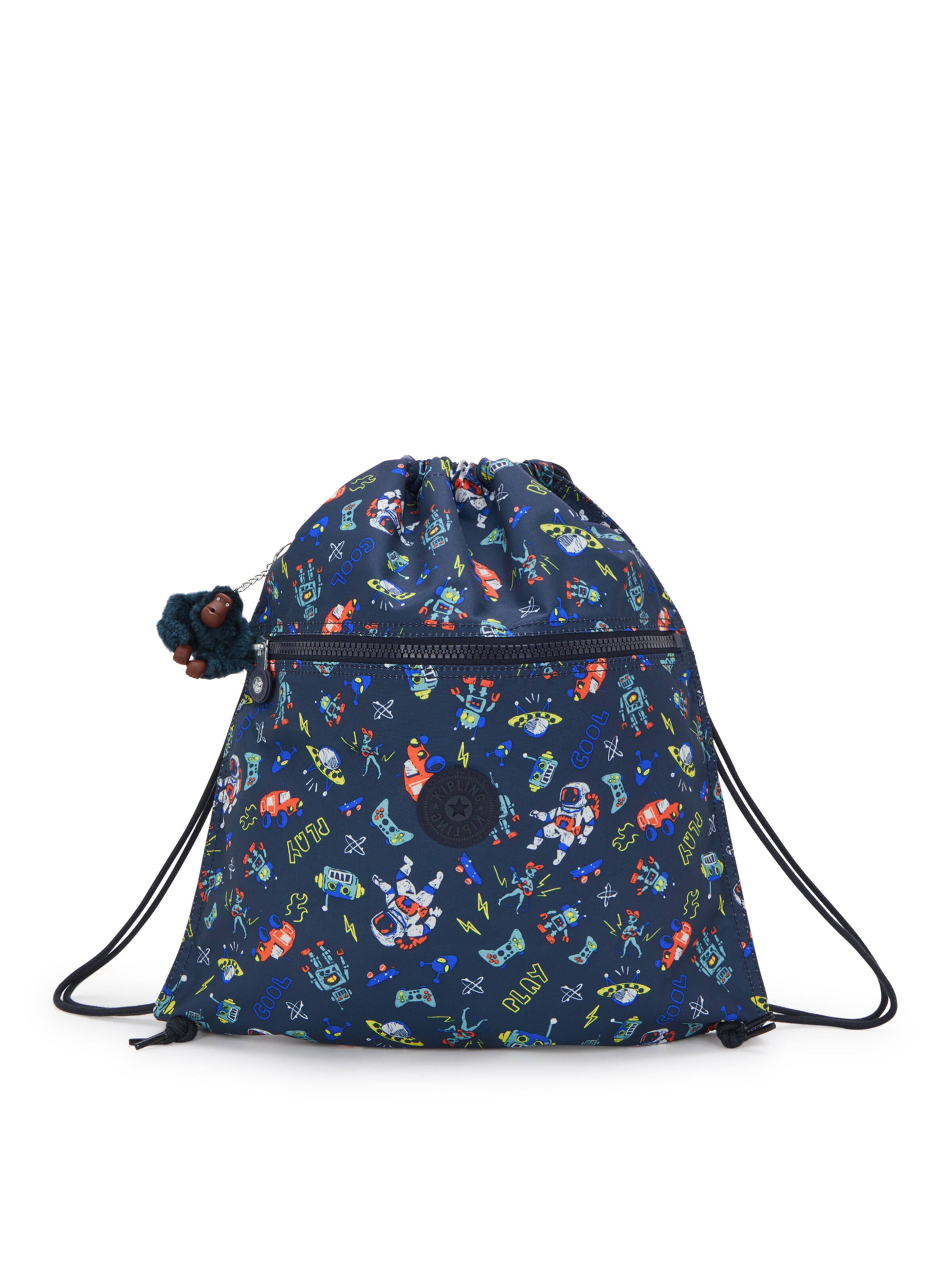 KIPLING Gymtas &#x27;Supertaboo&#x27; in Blauw: voorkant
