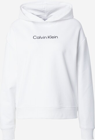 Sweat-shirt 'HERO' Calvin Klein en blanc : devant