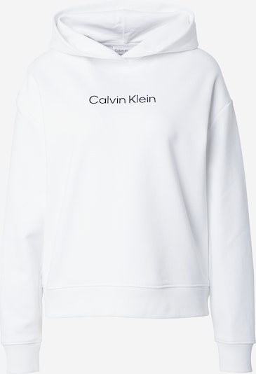 Calvin Klein Sweat-shirt 'HERO' en noir / blanc, Vue avec produit