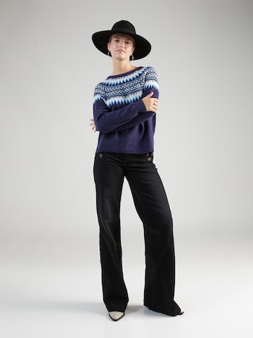 Fransa Sweater 'ISABELLA' in Blue