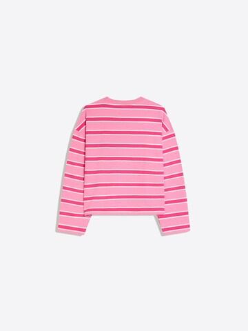 Bershka Majica | roza barva