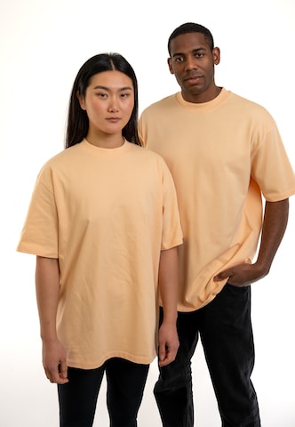 Johnny Urban Μπλουζάκι 'Sammy Oversized' σε πορτοκαλί: μπροστά