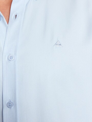 Trendyol Regular fit Button Up Shirt in Blue