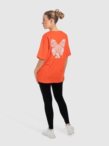 Smilodox Shirt ' Payton ' in Orange