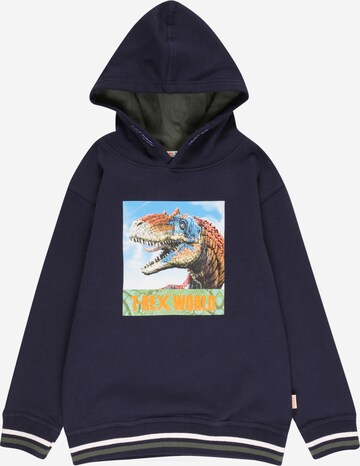 SALT AND PEPPER Sweatshirt 'T-Rex' in Blue: front