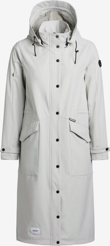 khujo Between-Seasons Coat 'Smilla 2' in Grey: front
