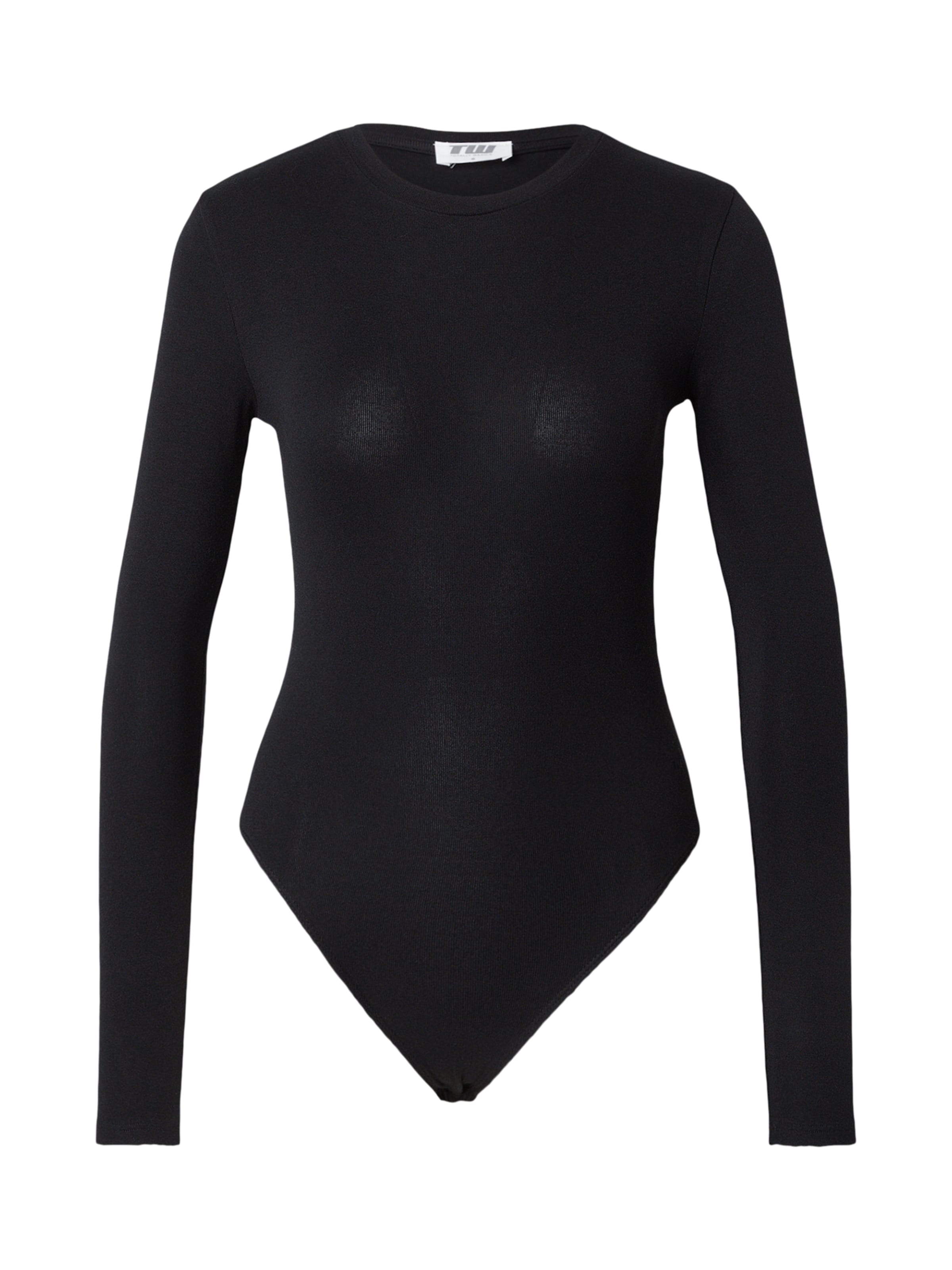 Tally Weijl Shirtbody i sort, Produktvisning