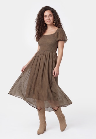 Robe usha FESTIVAL en marron