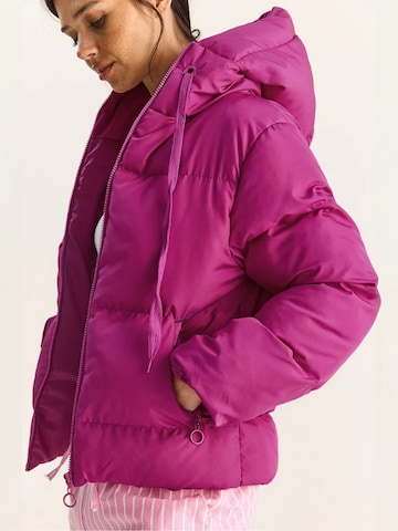 Giacca invernale di Bianco Lucci in rosa