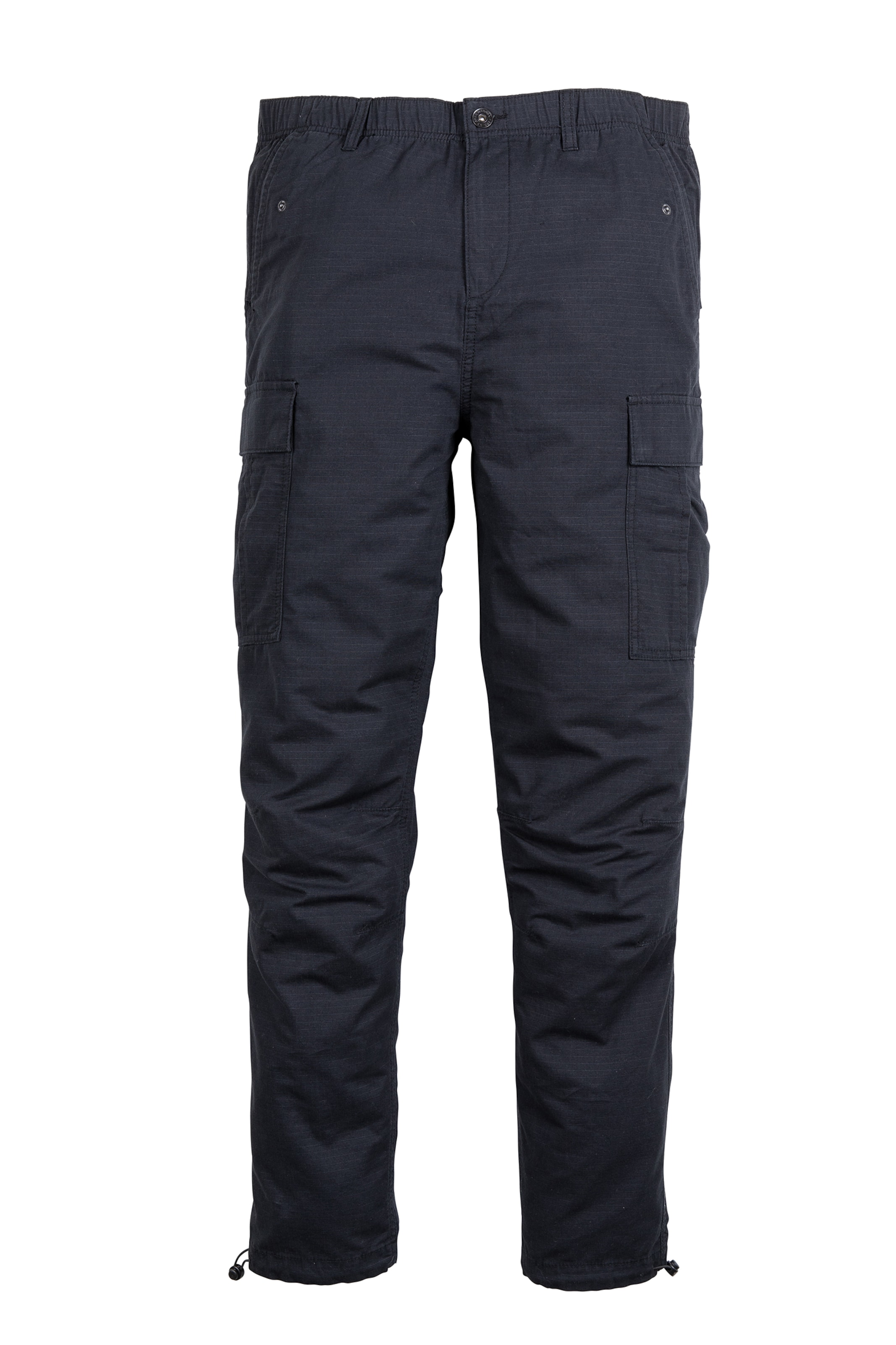 Regular Pantalon cargo Hero en noir : devant