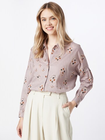 sessun Blouse 'BOTENLY' in Purple: front