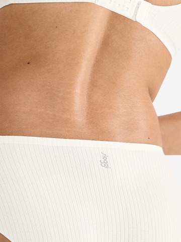 SLOGGI Slip ' Blue ZERO Feel Pure ' in Wit