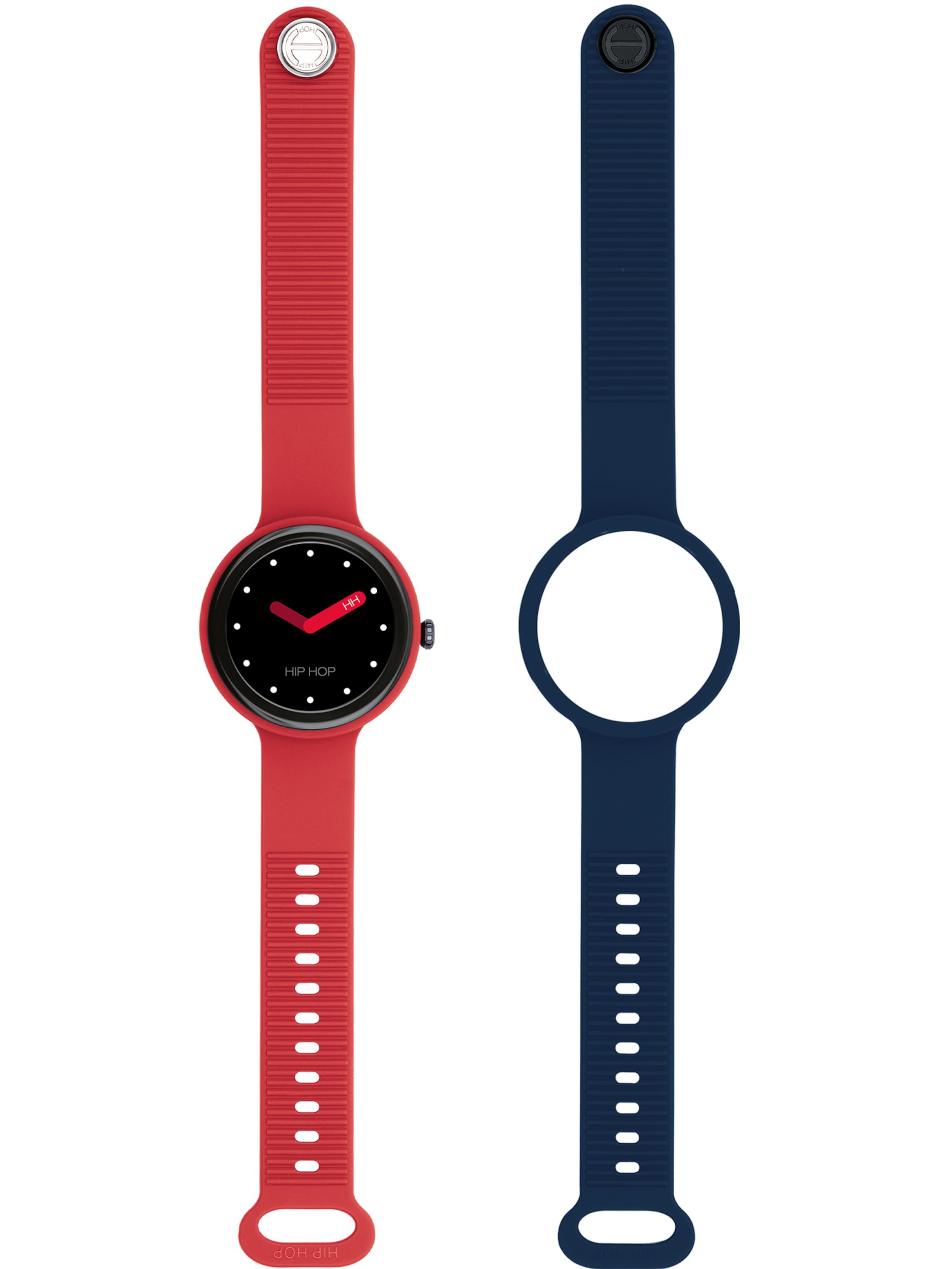 Hip Hop Digital Watch 'HERO.NEXT' in Black: front