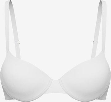 T-shirt Reggiseno 'Sleek Skin' di CALIDA in bianco: frontale