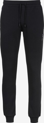UNIFIT Tapered Workout Pants in Black: front