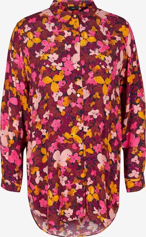 Zizzi Blouse 'Emila' in Roze: voorkant