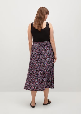 MANGO Skirt 'Larga8' in Black