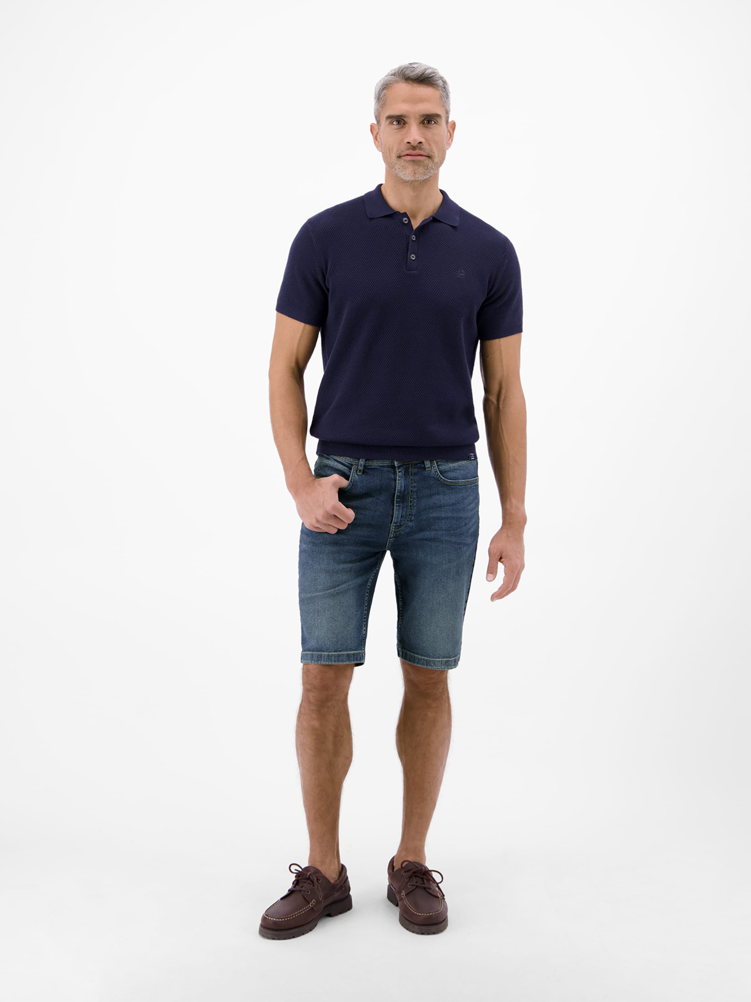 LERROS Regular Chino trousers in Blue