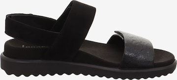 Legero Strap Sandals 'Move' in Black