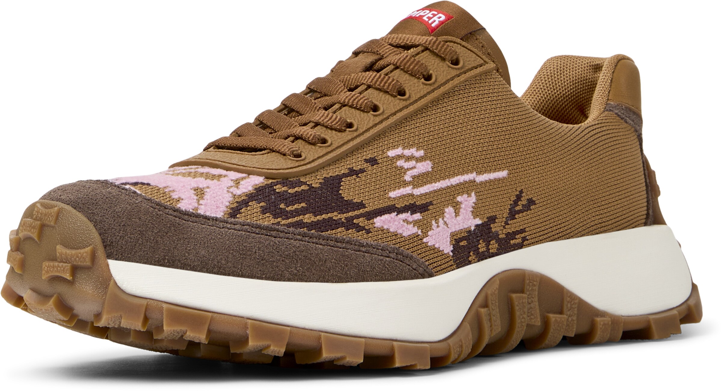 CAMPER Sneaker 'Drift Trail' in Braun: Vorderseite