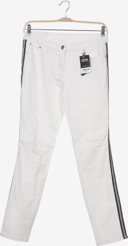 Sportalm Pants in L in White: front